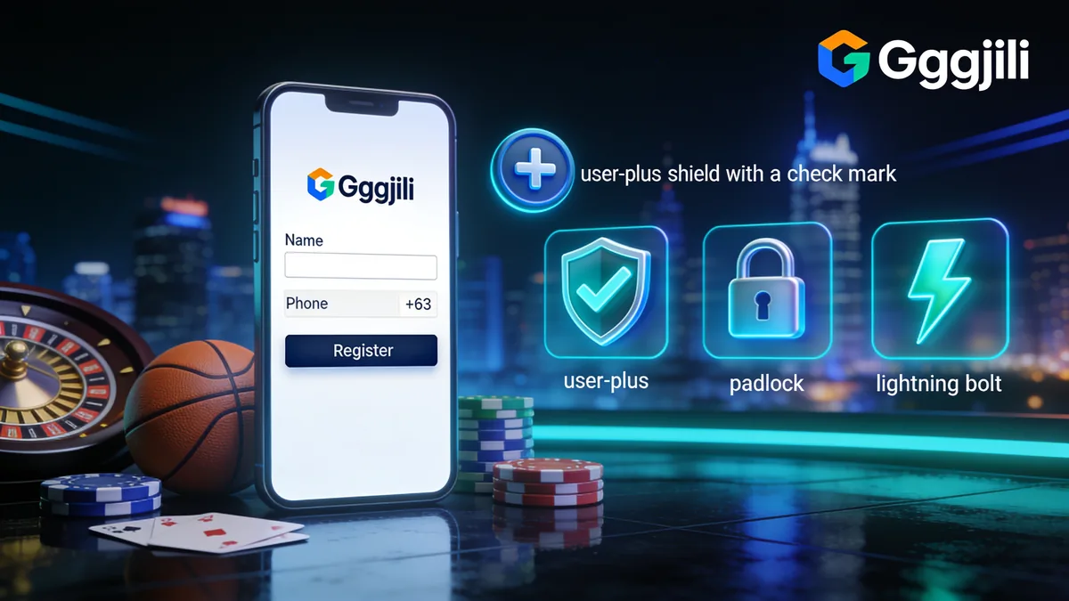 How to Register on GGGJILI: gggjili guide for players in the Philippines